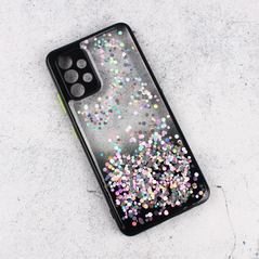 Zastitna maska (futrola) okvir Glitter - Samsung A325 Galaxy A32 4G (EU) crna.