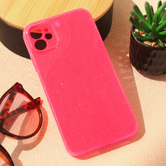 Zastitna maska (futrola) Sparkle Dust - iPhone 11 6.1 pink.