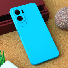 Zastitna maska (futrola) Teracell Giulietta - Huawei Honor 90 Lite mat svetlo plava.