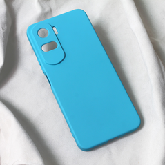 Zastitna maska (futrola) Teracell Soft Velvet - Huawei Honor 90 Lite mint.