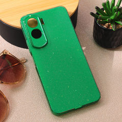 Zastitna maska (futrola) Sparkle Dust - Huawei Honor 90 Lite zelena.