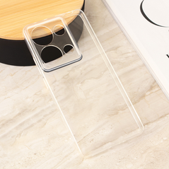 Zastitna maska (futrola) Teracell Giulietta - Xiaomi Redmi Note 13 Pro 4G (EU) Transparent.