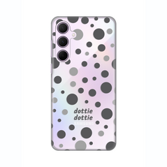 Zastitna ultra tanka (skin) maska / futrola PRINT - Samsung A356 Galaxy A35 5G 5G Dottie Dottie Gray.