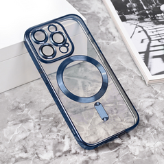 Zastitna maska (futrola) Magsafe Lux - iPhone 15 Pro 6.1 plava.