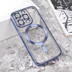 Zastitna maska (futrola) Magsafe Lux - iPhone 15 Pro 6.1 svetlo plava.