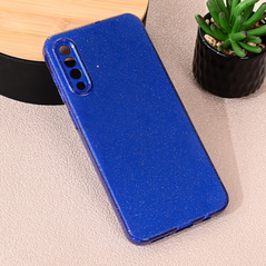 Zastitna maska (futrola) Sparkle Dust - Samsung A307 Galaxy A30s/A507 Galaxy A50s tamno plava.