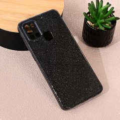 Zastitna maska (futrola) Sparkle Dust - Samsung A217F Galaxy A21s crna.