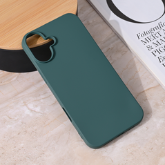 Zastitna maska (futrola) Teracell Giulietta - iPhone 16 Plus 6.7 mat tamno zelena.