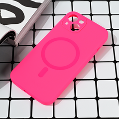 Zastitna maska (futrola) Magsafe Pure color - iPhone 13 pink.