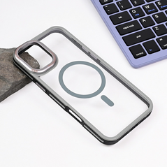 Zastitna maska (futrola) Magsafe Trendy - iPhone 16 Plus 6.7 siva.