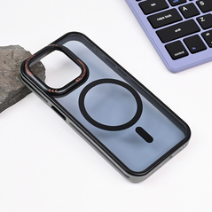 Zastitna maska (futrola) Magsafe Trendy - iPhone 15 Pro 6.1 crna.