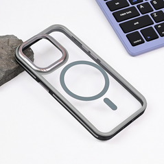 Zastitna maska (futrola) Magsafe Trendy - iPhone 15 Pro 6.1 siva.