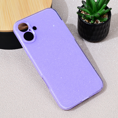 Zastitna maska (futrola) Sparkle Dust - iPhone 16 Plus 6.7 ljubicasta.