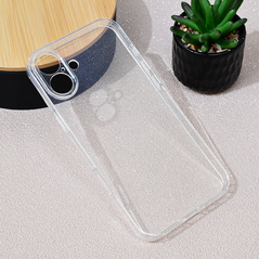 Zastitna maska (futrola) Sparkle Dust - iPhone 16 Plus 6.7 Transparent.