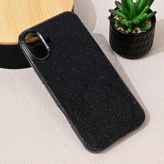 Zastitna maska (futrola) Sparkle Dust - iPhone 16 Plus 6.7 crna.