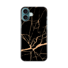 Zastitna silikonska maska (futrola) PRINT - iPhone 16 Plus 6.7 All crni.