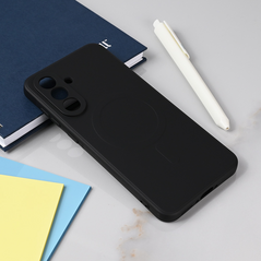 Zastitna maska (futrola) Teracell Giulietta Magsafe - Samsung A566 Galaxy A56 5G crna.