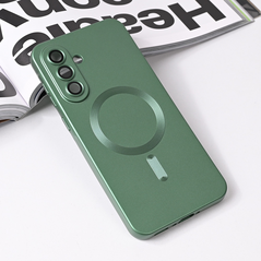 Zastitna maska (futrola) Magsafe Chrome - Samsung A566 Galaxy A56 zelena.