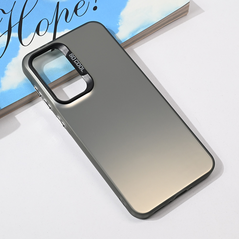 Zastitna maska (futrola) providna - Samsung A566 Galaxy A56 crna.