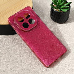Zastitna maska (futrola) Sparkle Dust - Xiaomi Redmi Note 14 Pro 4G/5G/Pro Plus bordo.
