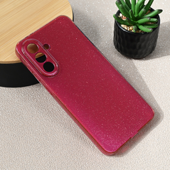 Zastitna maska (futrola) Sparkle Dust - Samsung A566 Galaxy A56 5G bordo.