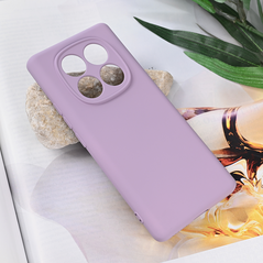 Zastitna maska (futrola) Teracell Soft Velvet - Xiaomi Redmi Note 14 Pro 4G (EU) ljubicasta.