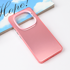 Zastitna maska (futrola) providna - Xiaomi Redmi Note 14 Pro 4G roze.