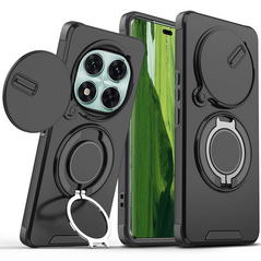 Zastitna maska (futrola) CamShield Ring stand - Xiaomi Redmi Note 14 Pro Plus 5G (EU) crna.