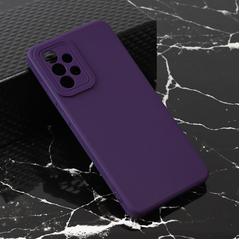 Zastitna maska (futrola) Teracell Giulietta - Samsung A525 Galaxy A52 4G/A526 Galaxy A52 5G/A528B Galaxy A52s 5G mat tamno ljubicasta.