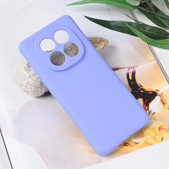 Zastitna maska (futrola) Teracell Soft Velvet - Xiaomi Redmi Note 14 Pro Plus 5G ljubicasta.