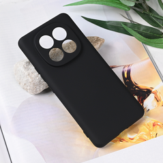 Zastitna maska (futrola) Teracell Soft Velvet - Xiaomi Redmi Note 14 Pro Plus 5G crna.