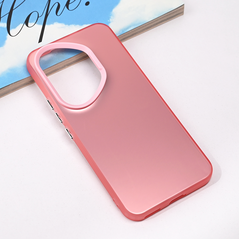 Zastitna maska (futrola) providna - Huawei Honor 400 Pro roze.