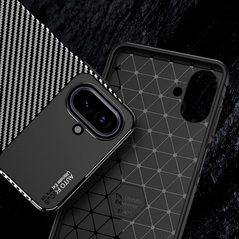 Zastitna maska (futrola) Defender Carbon - Samsung A075F Galaxy A07 crna.