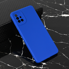Zastitna maska (futrola) Teracell Giulietta - Samsung A515F Galaxy A51 mat plava.