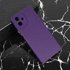Zastitna maska (futrola) Teracell Giulietta - Samsung A075F Galaxy A07 mat tamno ljubicasta.