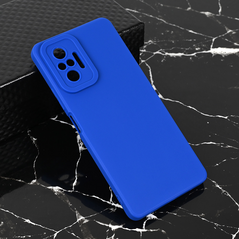 Zastitna maska (futrola) Teracell Giulietta - Xiaomi Redmi Note 10 Pro/Redmi Note 10 Pro Max mat plava.