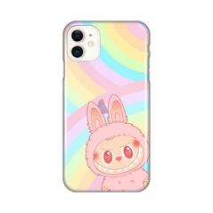 Zastitna ultra tanka (skin) maska / futrola PRINT - iPhone 11 6.1 La Bubu Rainbow.