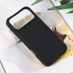 Zastitna maska (futrola) Teracell Soft Velvet - iPhone 17 Pro Max 6.9 crna.