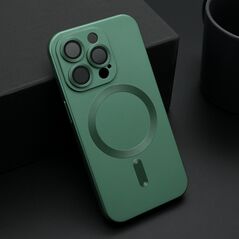 Zastitna maska (futrola) ELEGANT MAGSAFE - iPhone 15 Pro (6.1) zelena (MS).