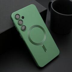 Zastitna maska (futrola) ELEGANT MAGSAFE - Samsung A356 Galaxy A35 5G 5G zelena (MS).