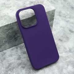 Zastitna maska (futrola) GENTLE COLOR - iPhone 15 Pro (6.1) lila (MS).