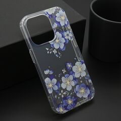 Zastitna maska (futrola) FLOWER - iPhone 15 Pro (6.1) DZF8 (MS).