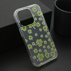 Zastitna maska (futrola) FLOWER - iPhone 15 Pro (6.1) DZF1 (MS).