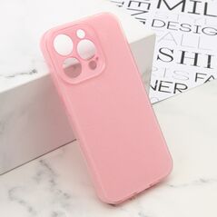 Zastitna maska (futrola) GLOW SHINING - iPhone 15 Pro (6.1) svetlo roze (MS).