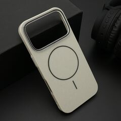 Zastitna maska (futrola) JELLY MagSafe II - iPhone 17 Pro Max (6.9) siva (MS).