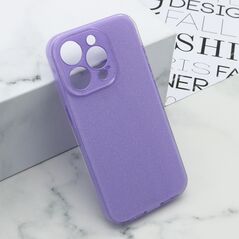 Zastitna maska (futrola) GLOW SHINING - iPhone 15 Pro (6.1) ljubicasta (MS).