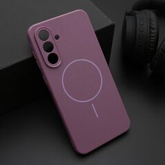 Zastitna maska (futrola) JELLY MagSafe - Samsung A566 Galaxy A56 5G ljubicasta (MS).