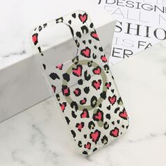 Zastitna maska (futrola) LEOPARD MagSafe - iPhone 15 Pro (6.1) roze (MS).