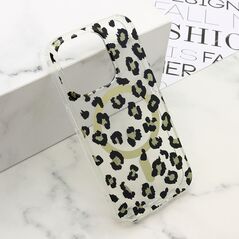 Zastitna maska (futrola) LEOPARD MagSafe - iPhone 15 Pro (6.1) crna (MS).