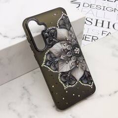 Zastitna maska (futrola) LOTUS - Samsung A556 Galaxy A55 5G crna (MS).